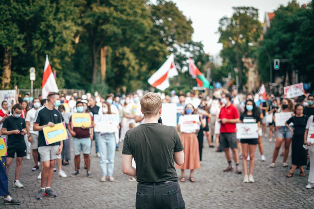 Matti Karstedt: Жыве Беларусь! – Spontandemo für Demokratie und Menschenrechte